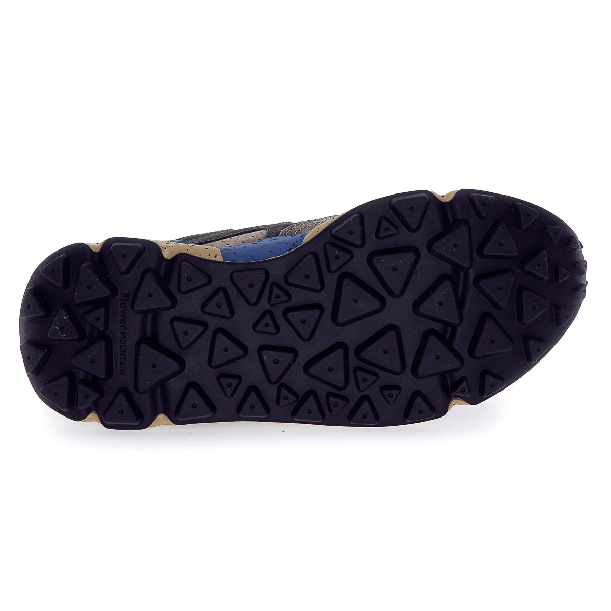 Yamano 3 Man Trainers - Camo Dark Grey/Anthracite/Black