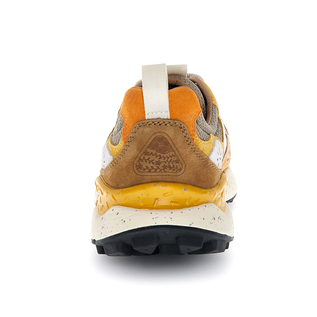 Yamano 3 Man Trainers - Azure/Stone/Orange