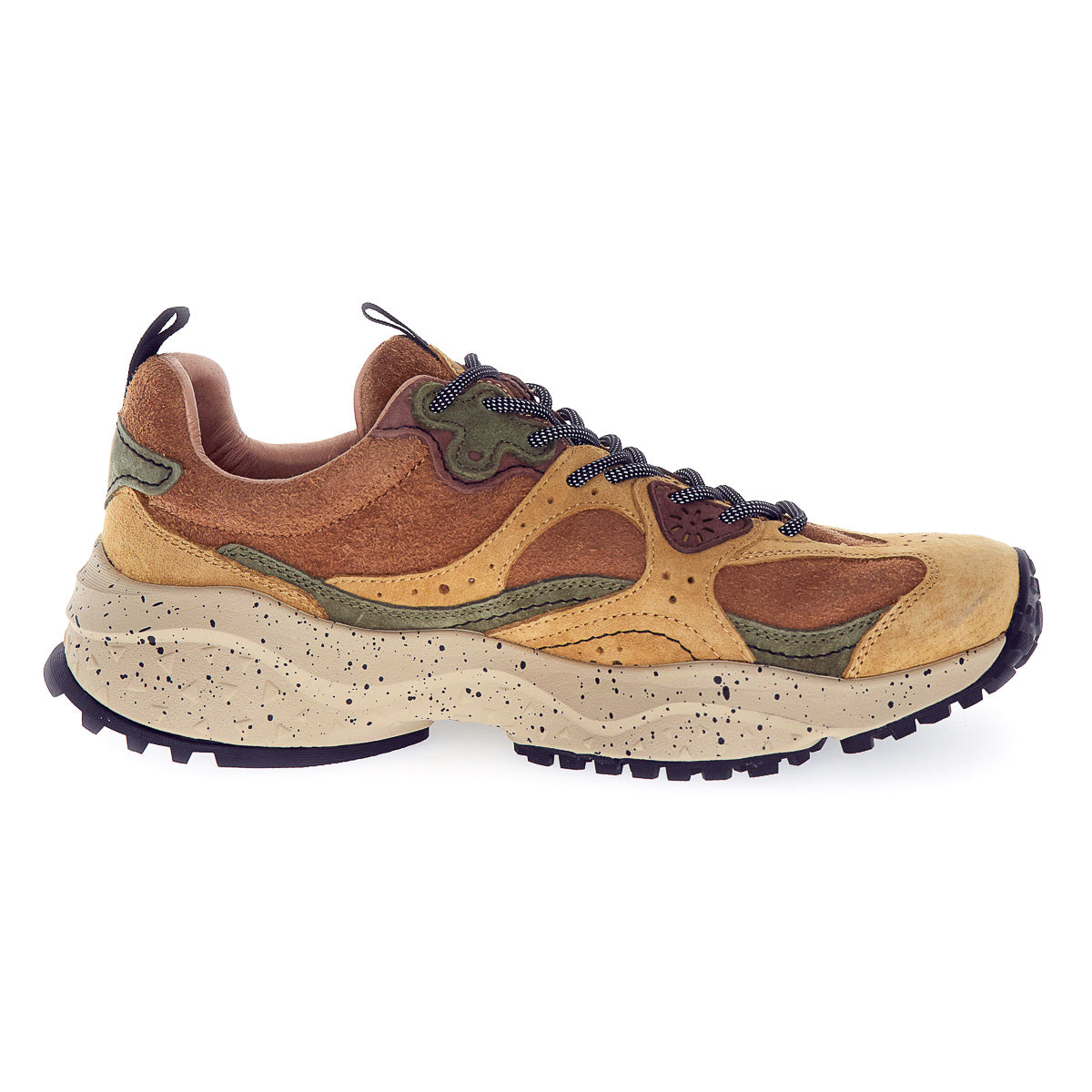 Wave Man Trainers - Suede Beige/Nude