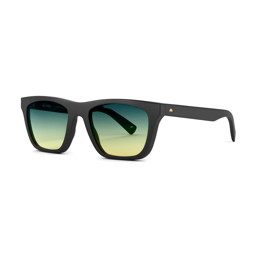 Flint Matte Black Sunglasses & Tropic High Lens