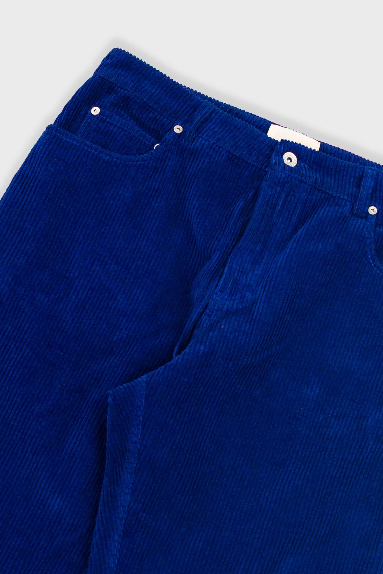 Barrel Leg Jean - Rich Navy Chunky Cord