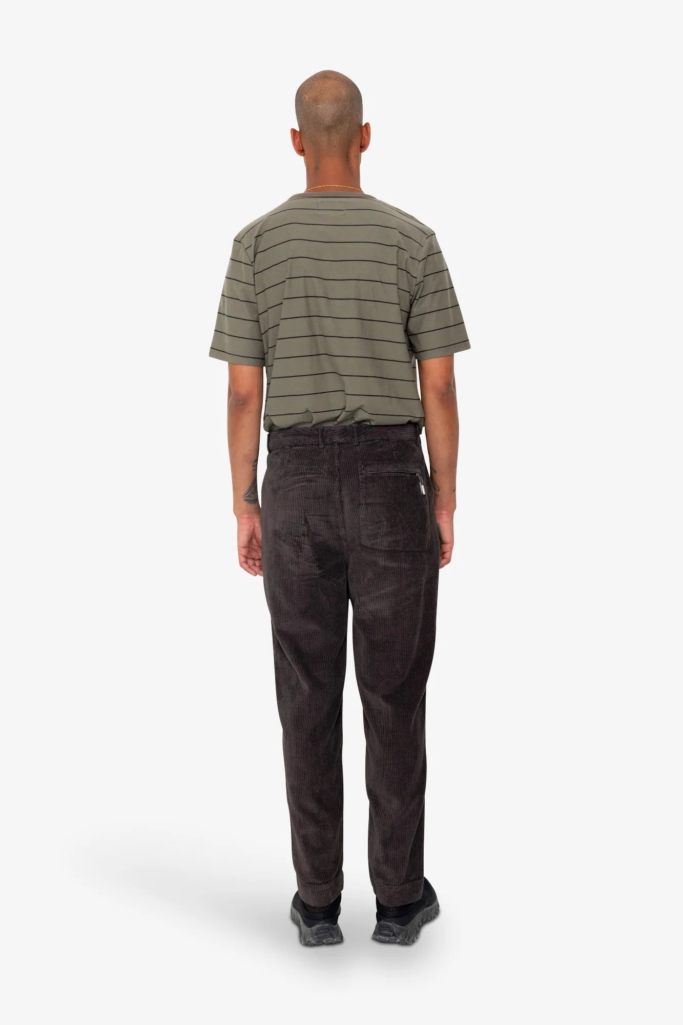 Signal Pant - Black Grape Chunky Cord