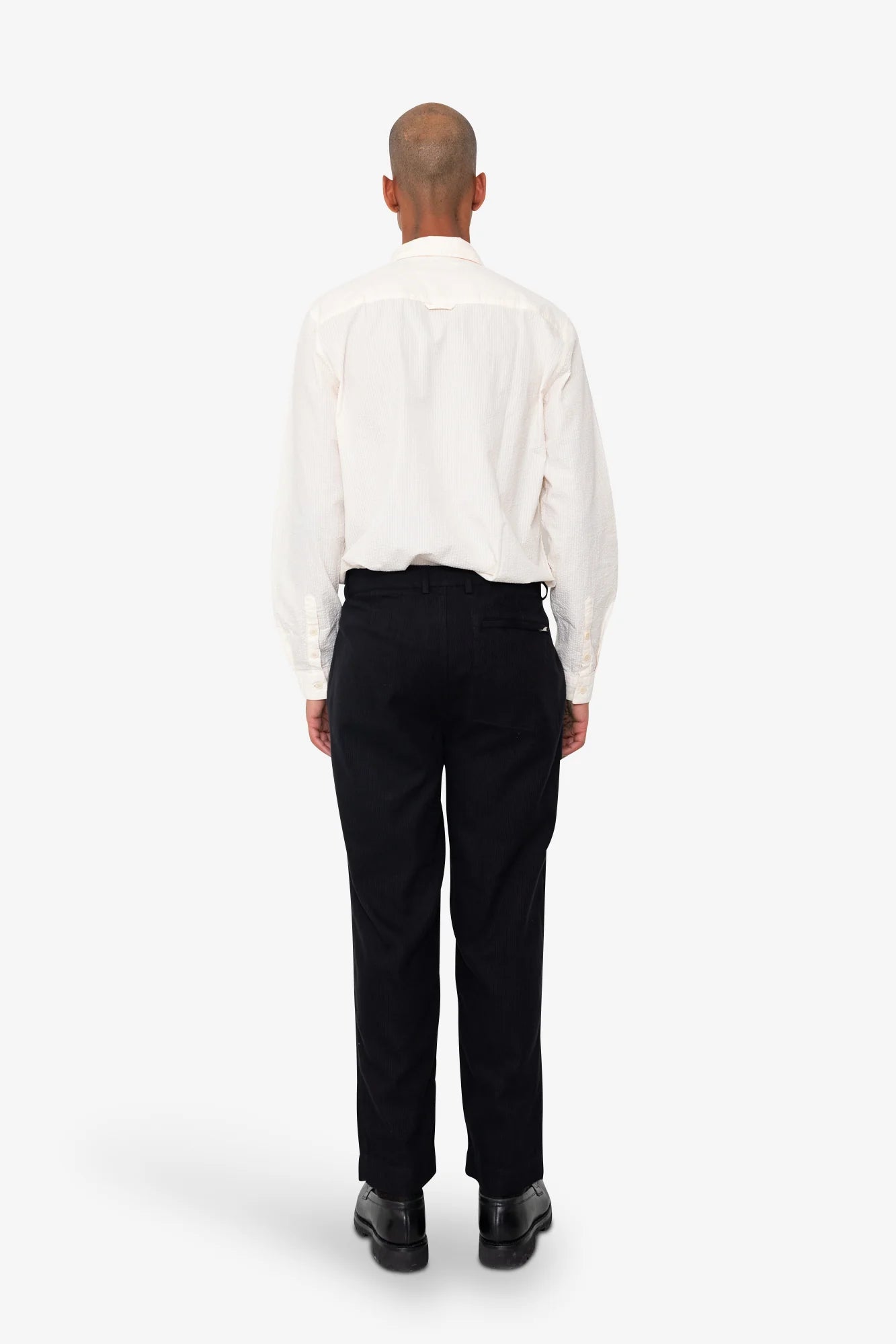 Signal Pant - Soft Black Brushed Stripe