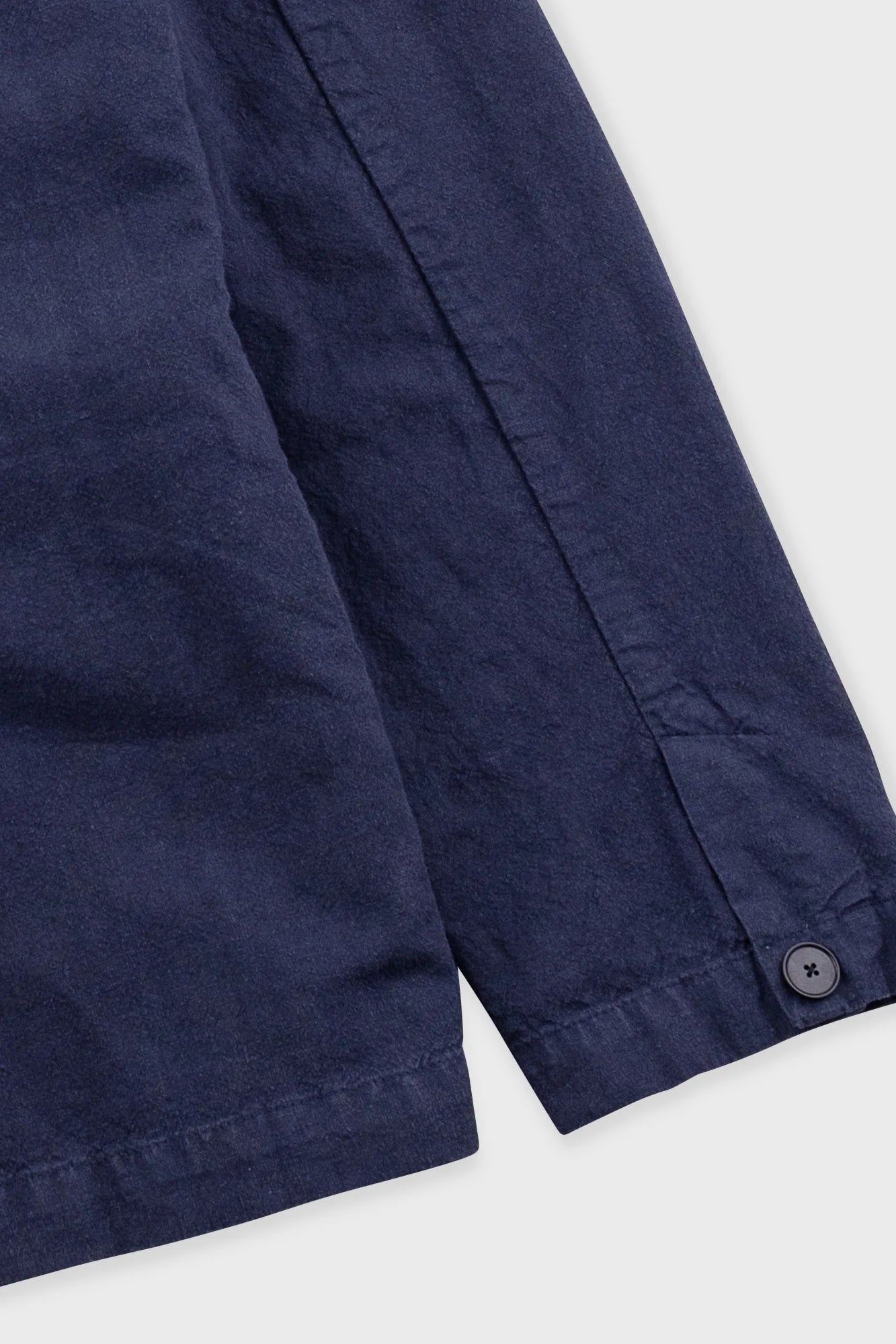 Lunar Blazer - Dark Navy Cotton Linen