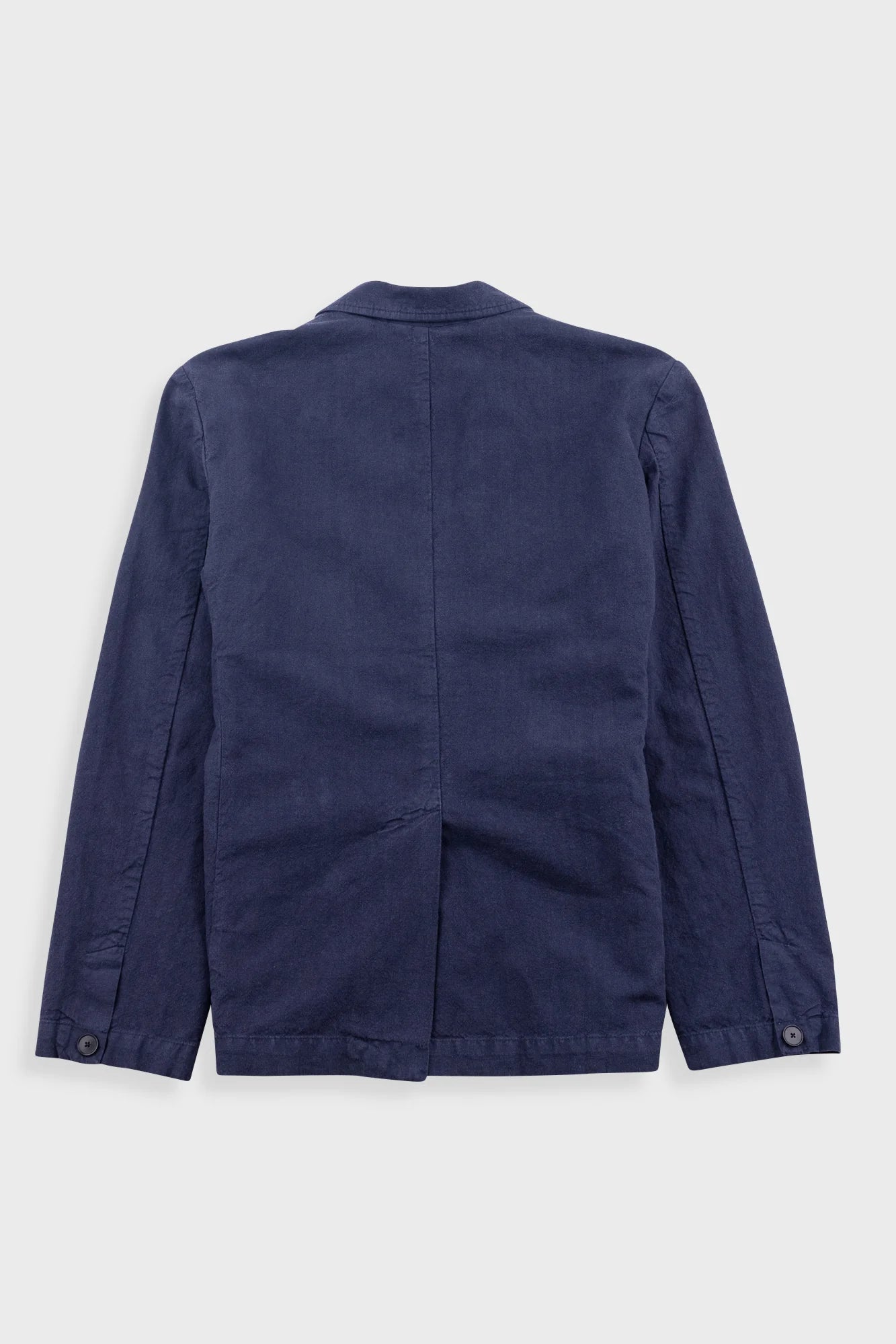 Lunar Blazer - Dark Navy Cotton Linen