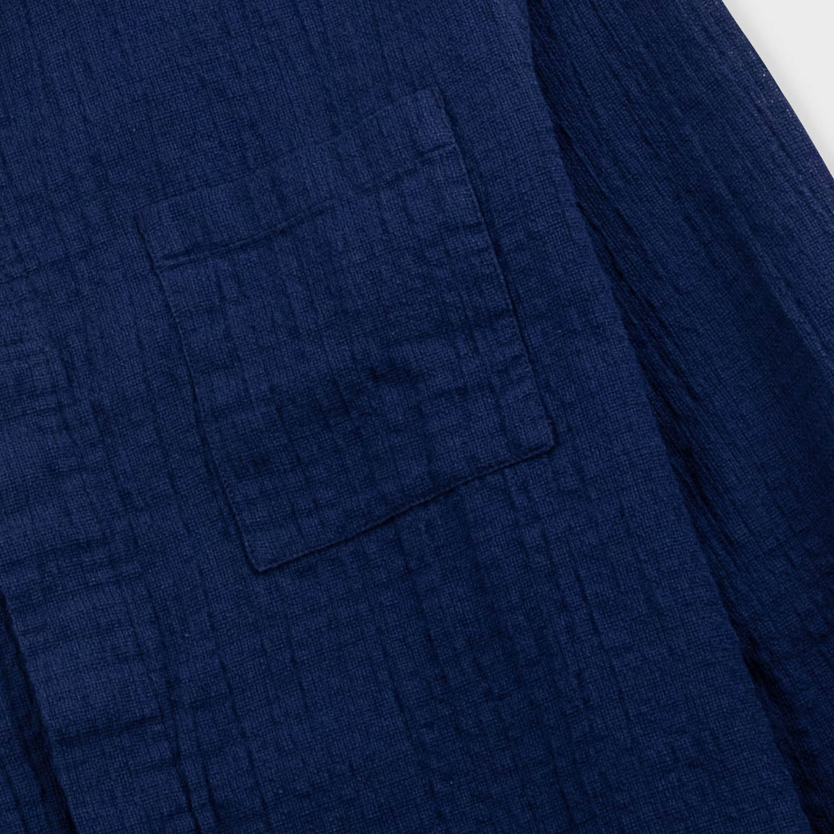 Patch Shirt - Navy Openweave