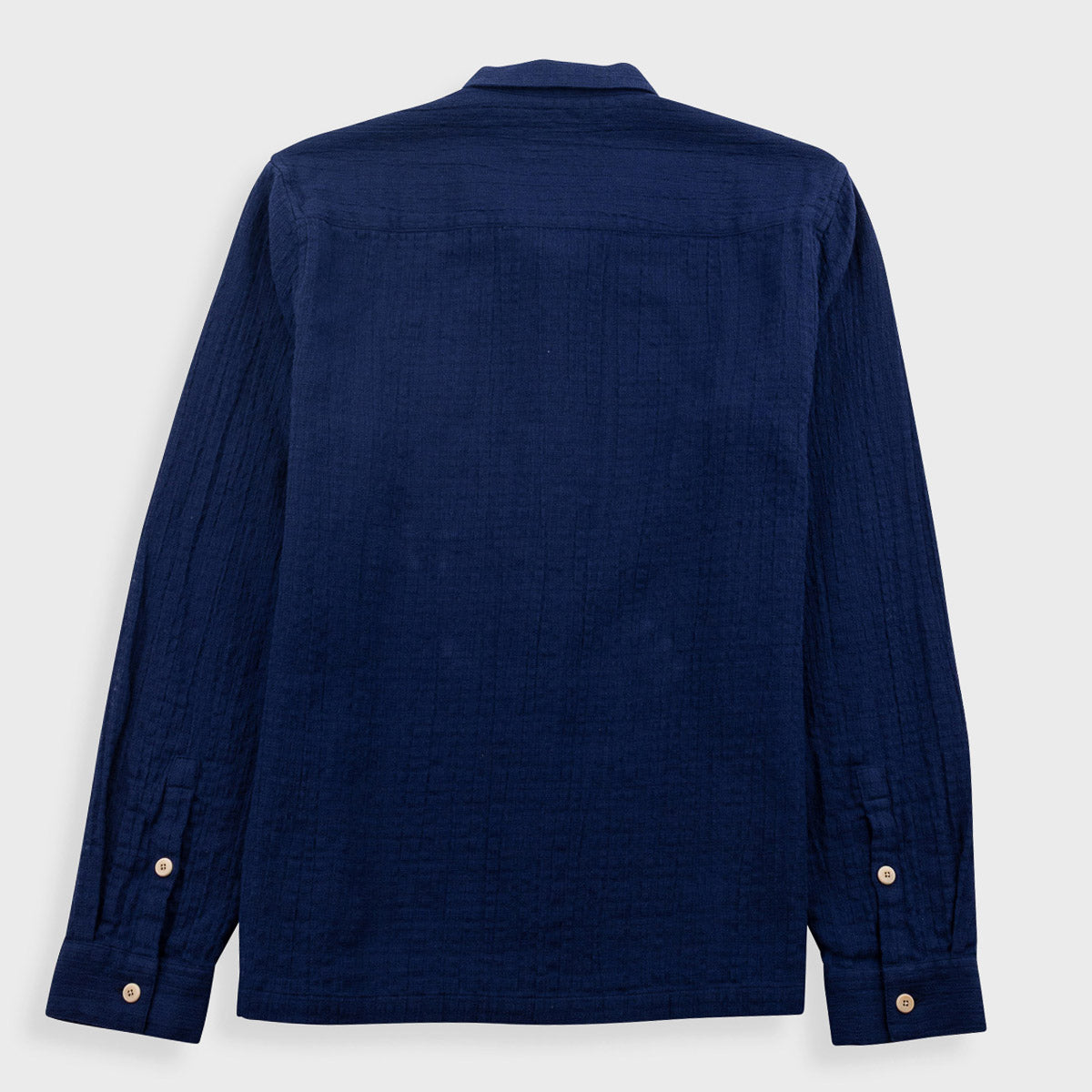 Patch Shirt - Navy Openweave