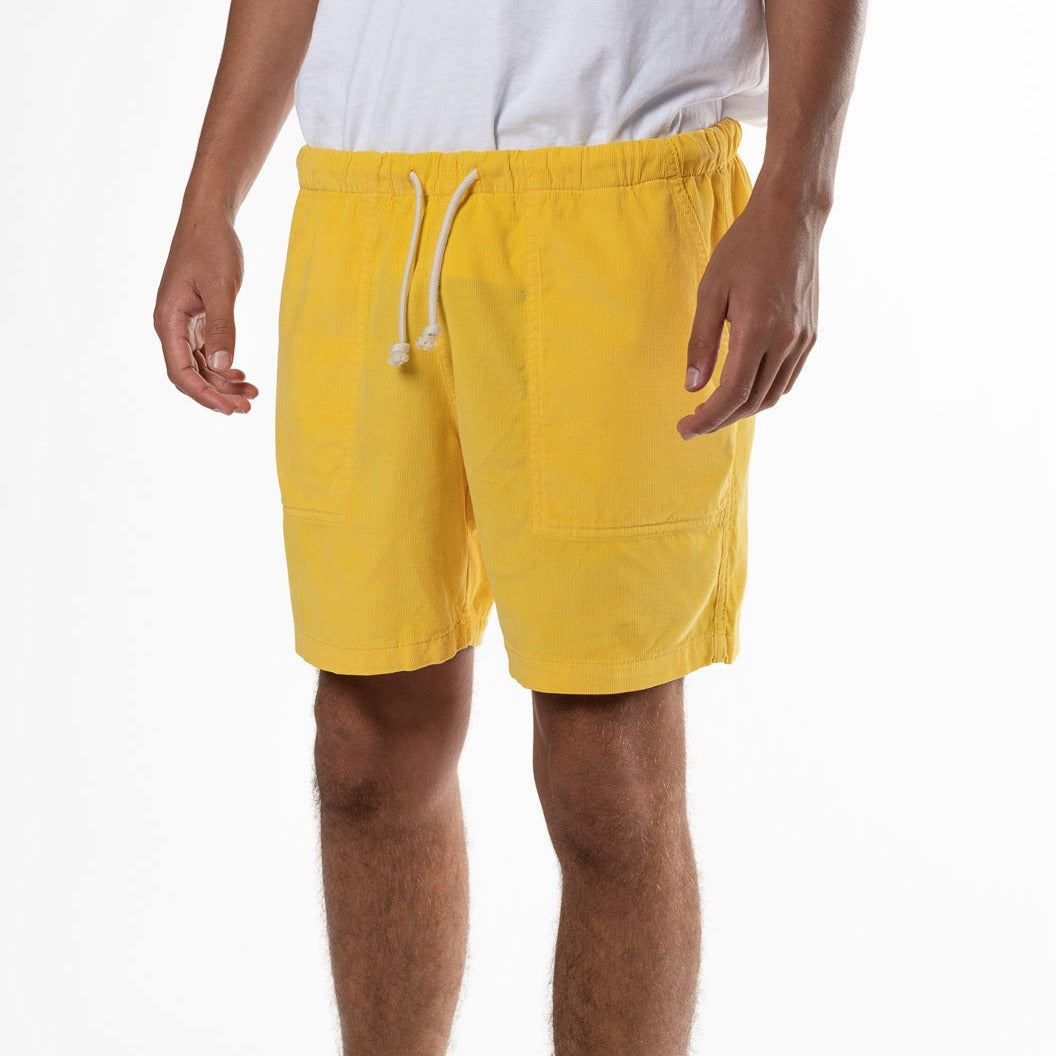 Formigal Shorts - Yellow Baby Cord