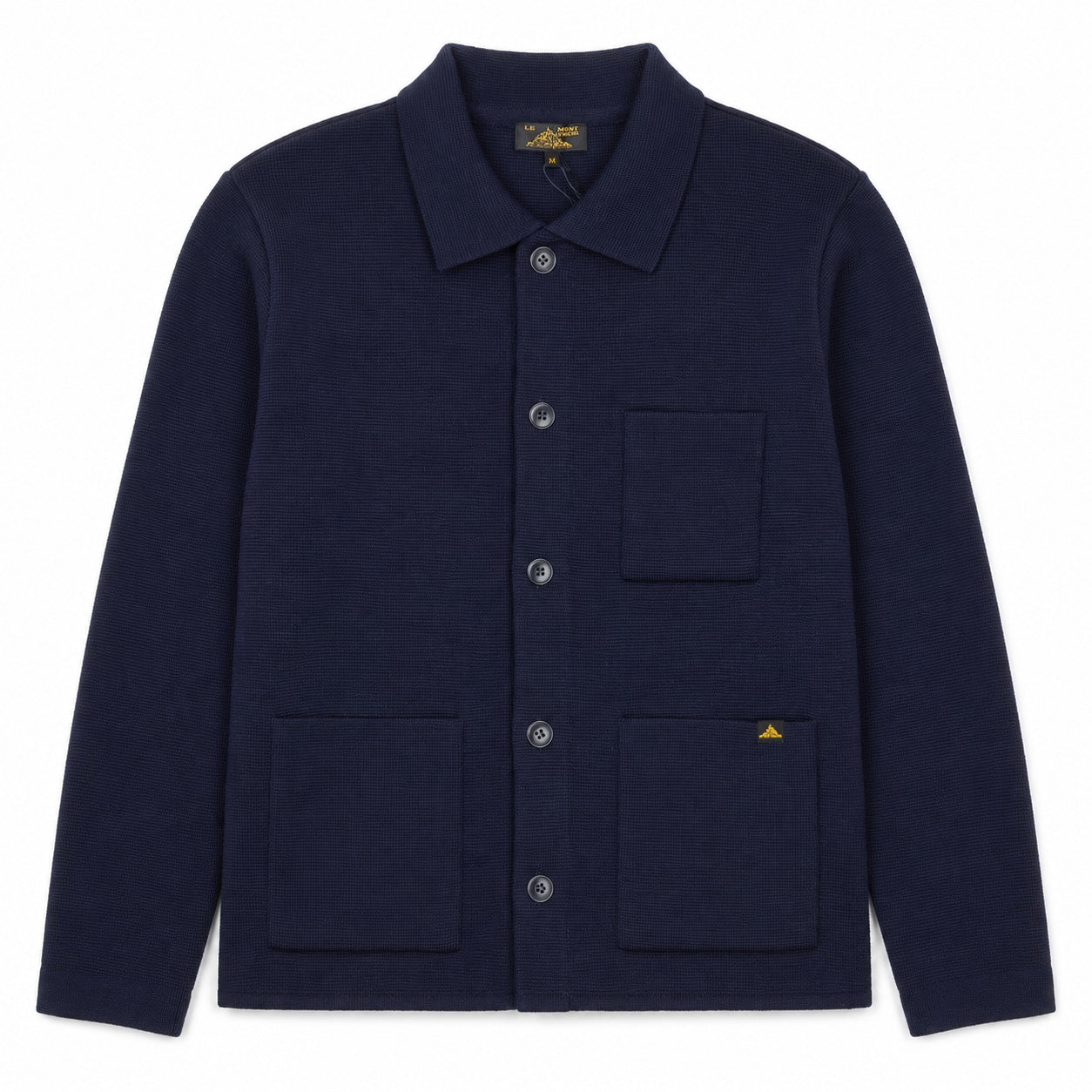 Guino Heavyweight Work Cardigan - Navy