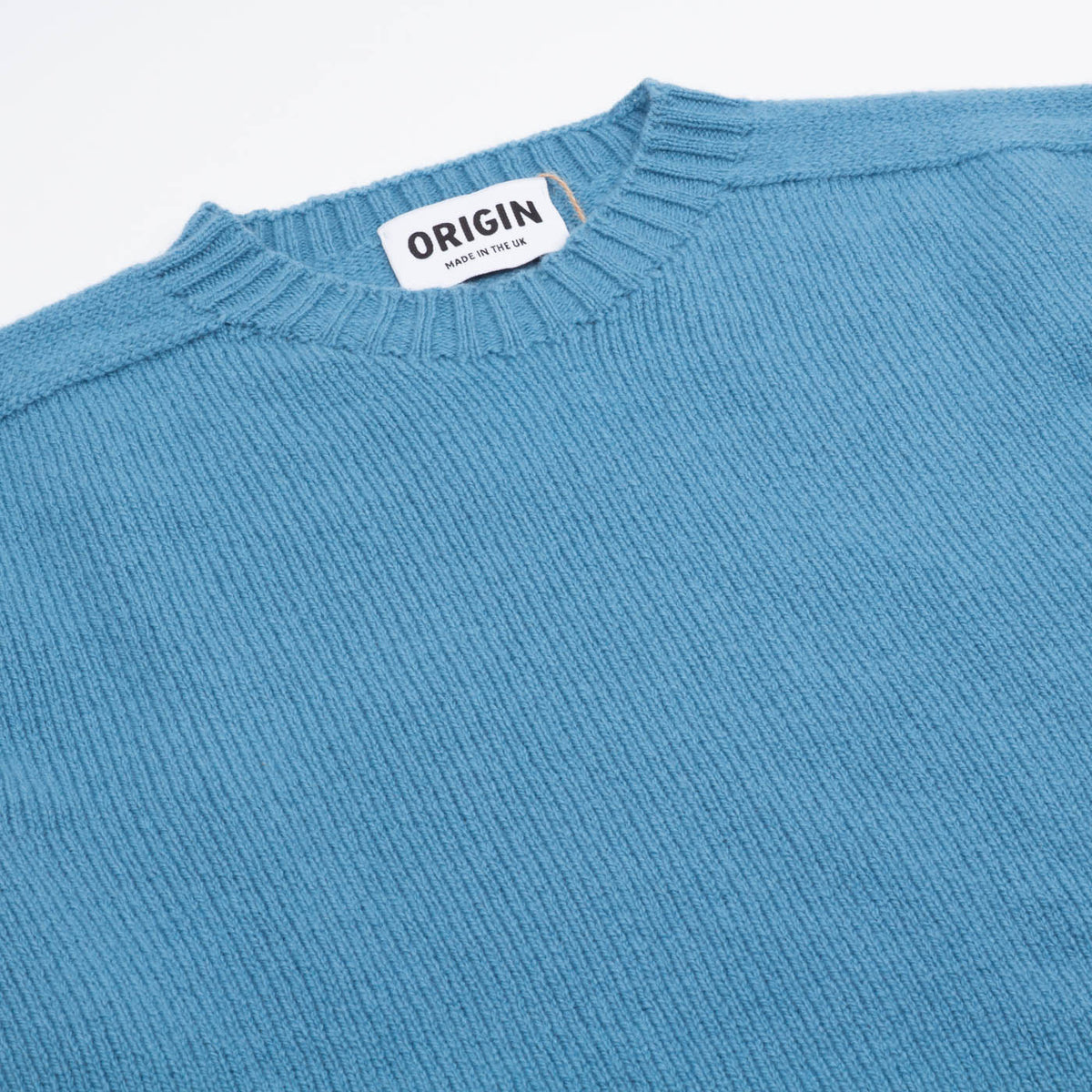 Seamless Crew Lambswool Jumper - Dusk