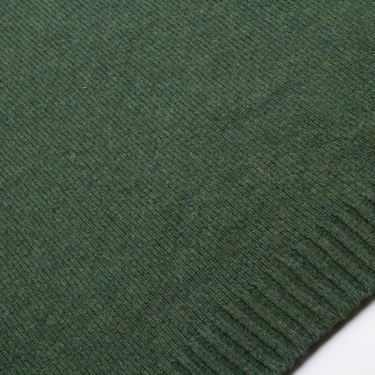 Seamless Crew Lambswool Jumper - Serpentine