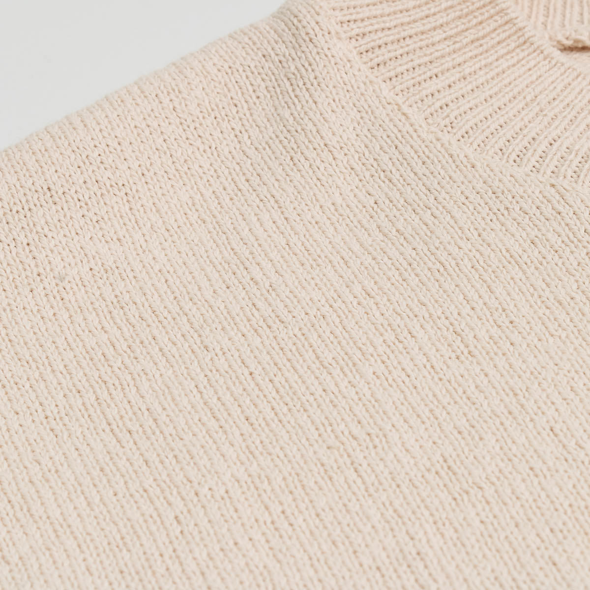 Sidon Sweater - Off White Crepe Cotton