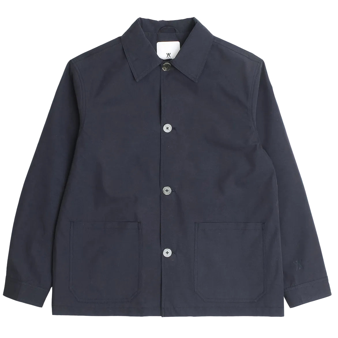 O-Shirt - Navy Brushed Cotton