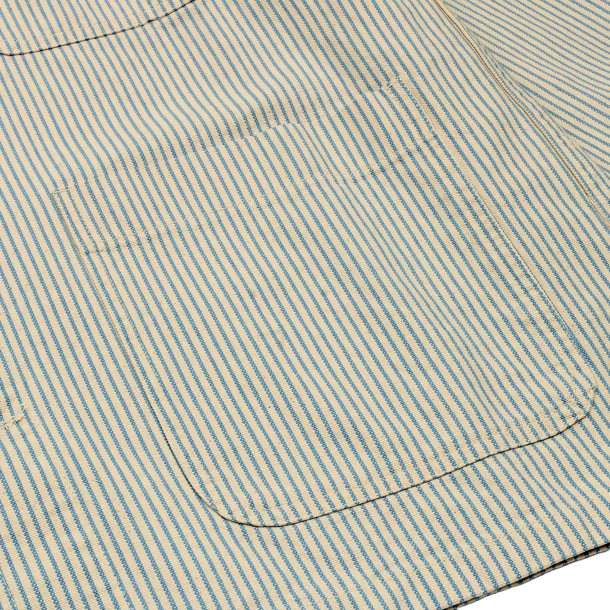 Vins Osk Work Jacket - Blue Stripe