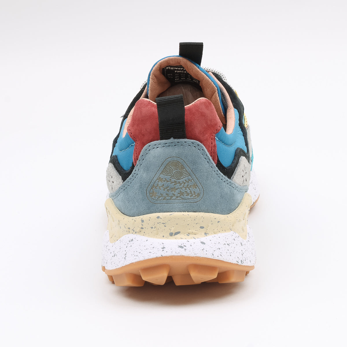 Yamano 3 Man Trainers - Celeste/Azure/Grey