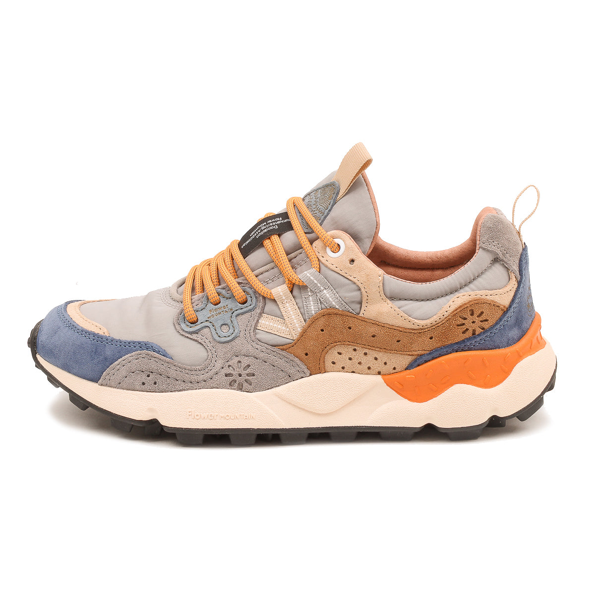 Yamano 3 Man Trainers - Navy/Grey/Taupe