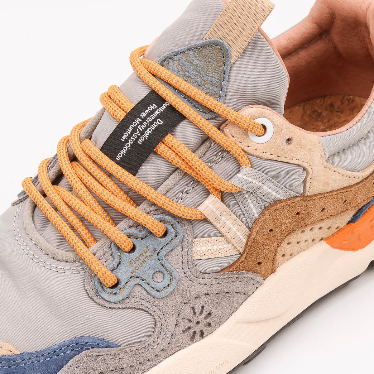 Yamano 3 Man Trainers - Navy/Grey/Taupe