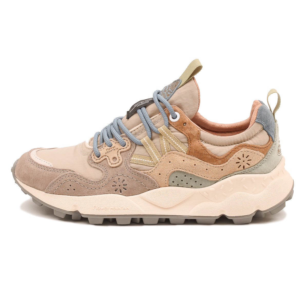 Yamano 3 Man Trainers - Taupe/Light Beige