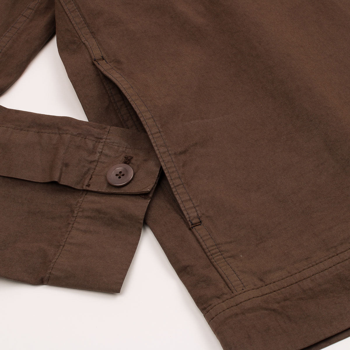 Arresskov Compact Cotton Overshirt - Delicioso Brown