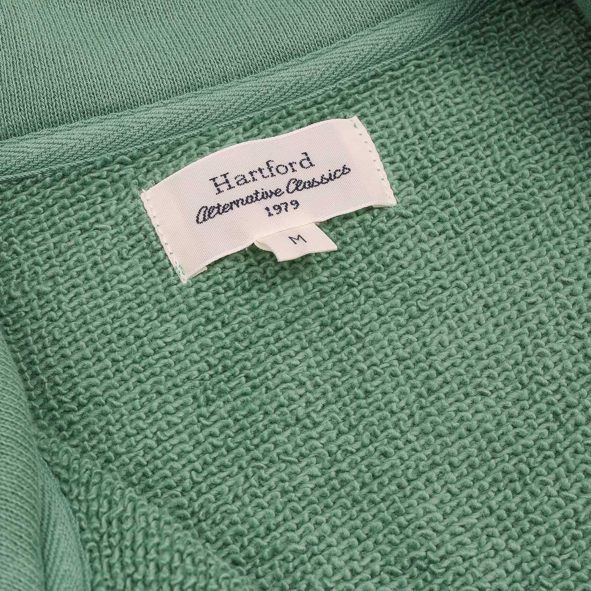 Half Zip Sweat - Faded Kelly