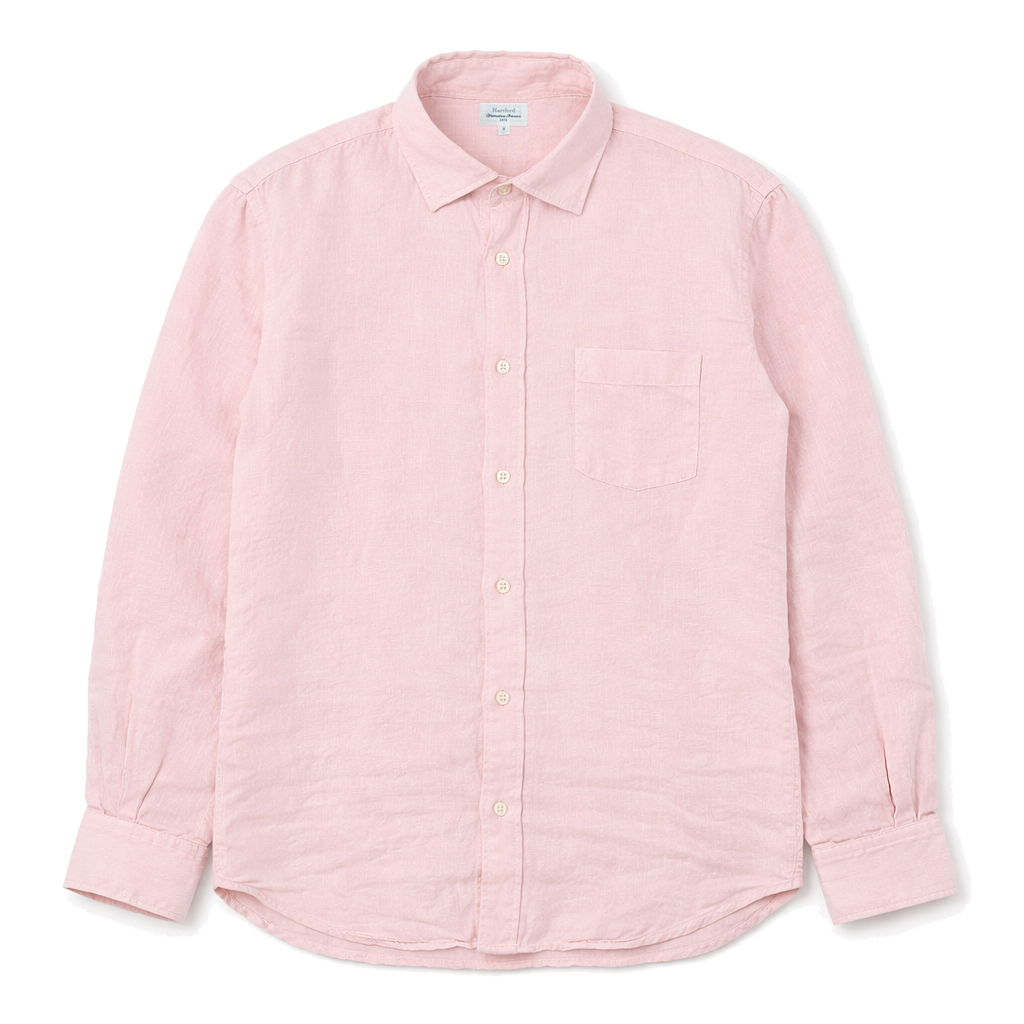 Paul Pat Shirt 1001 - Pink Linen (86)