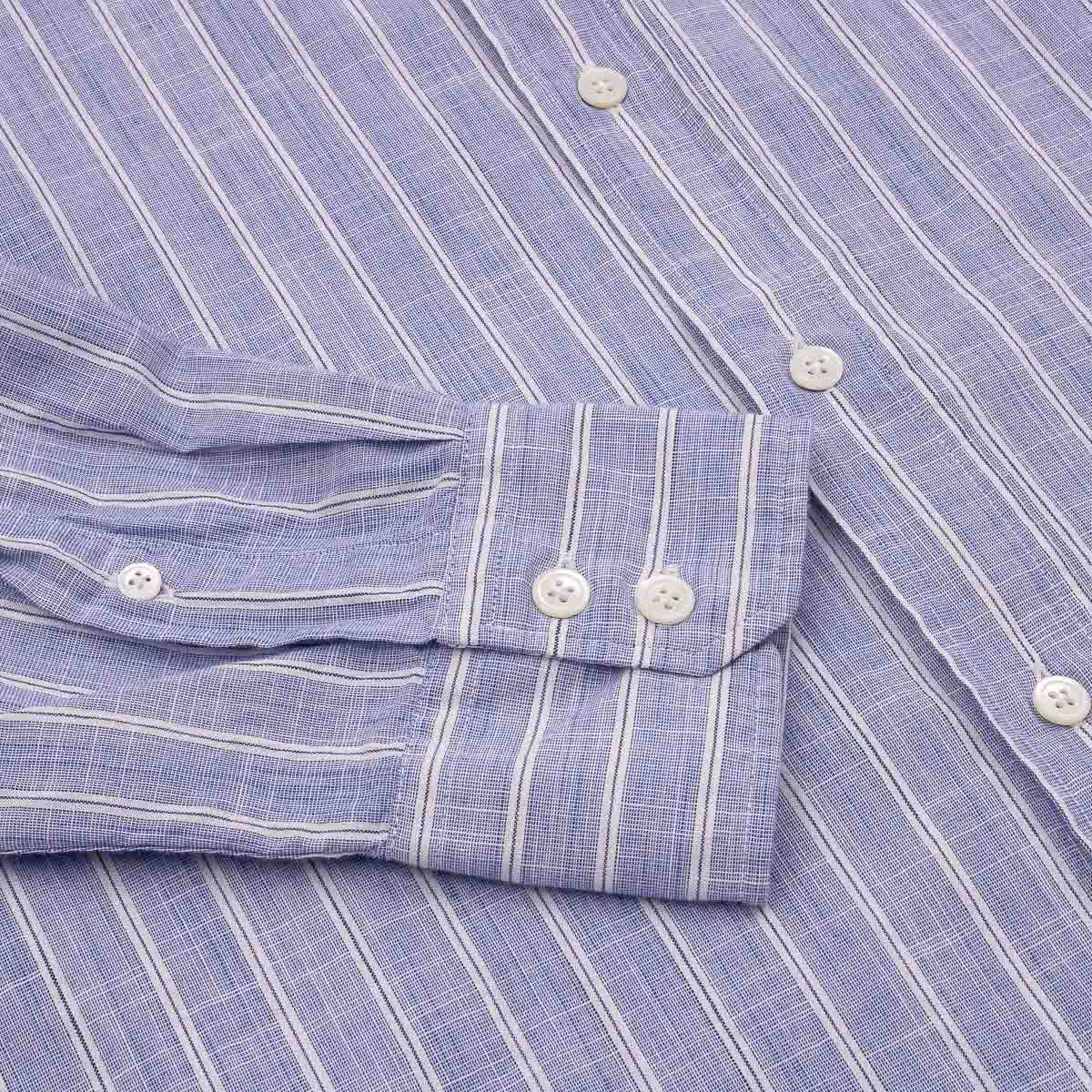 Paul Shirt 1011 - Blue & White (03)