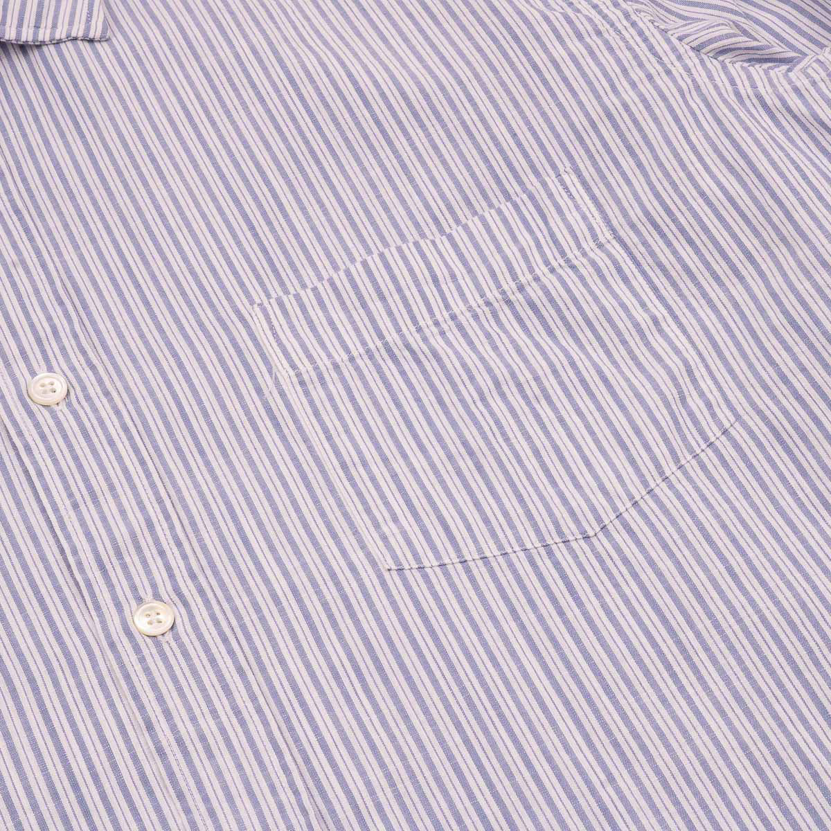 Paul Shirt 1011 - White & Blue (02)