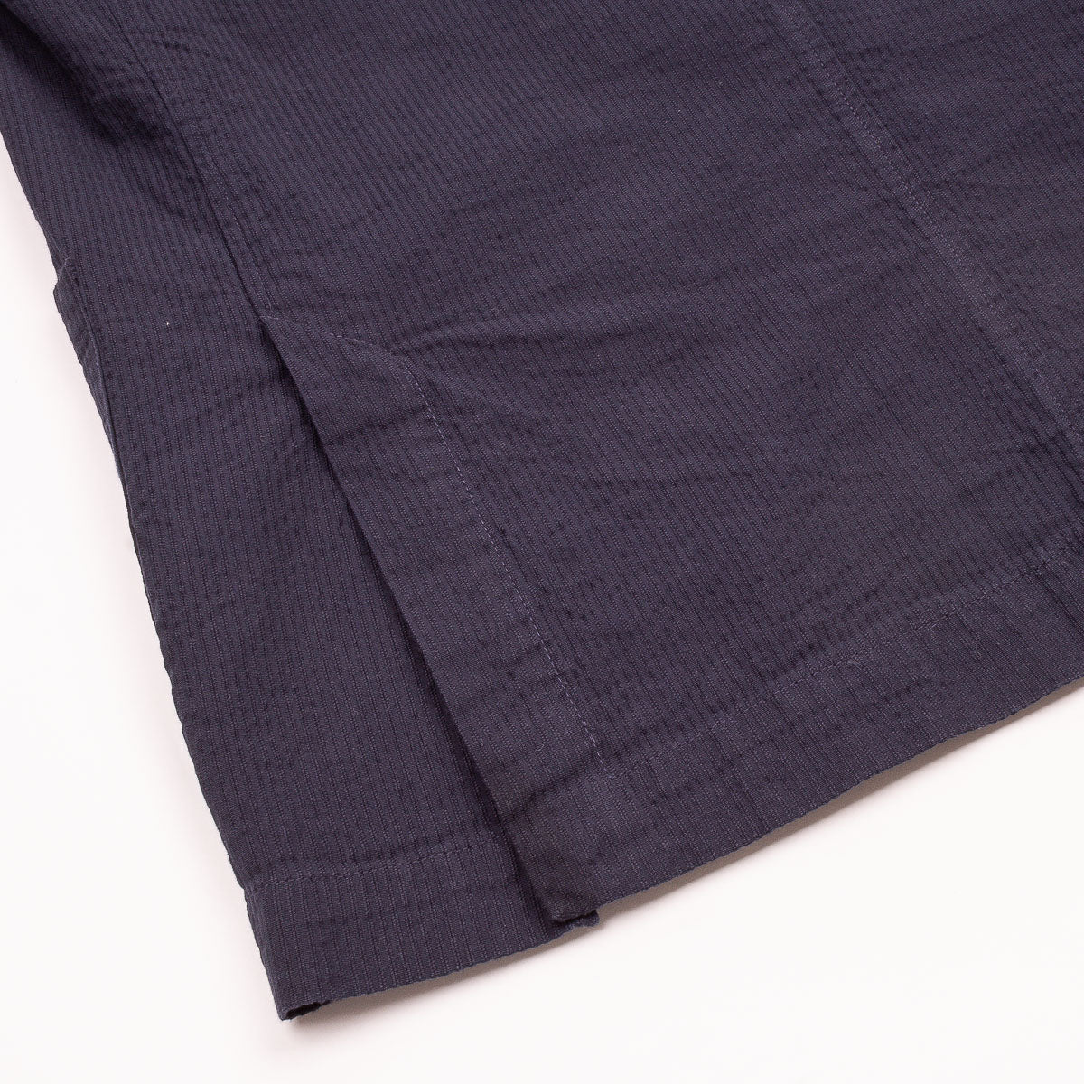 Julian Jacket - Navy Seersucker 'Canete'