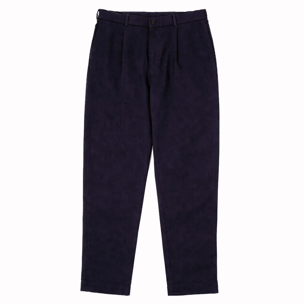 Task Trouser - Navy Seersucker 'Canete'