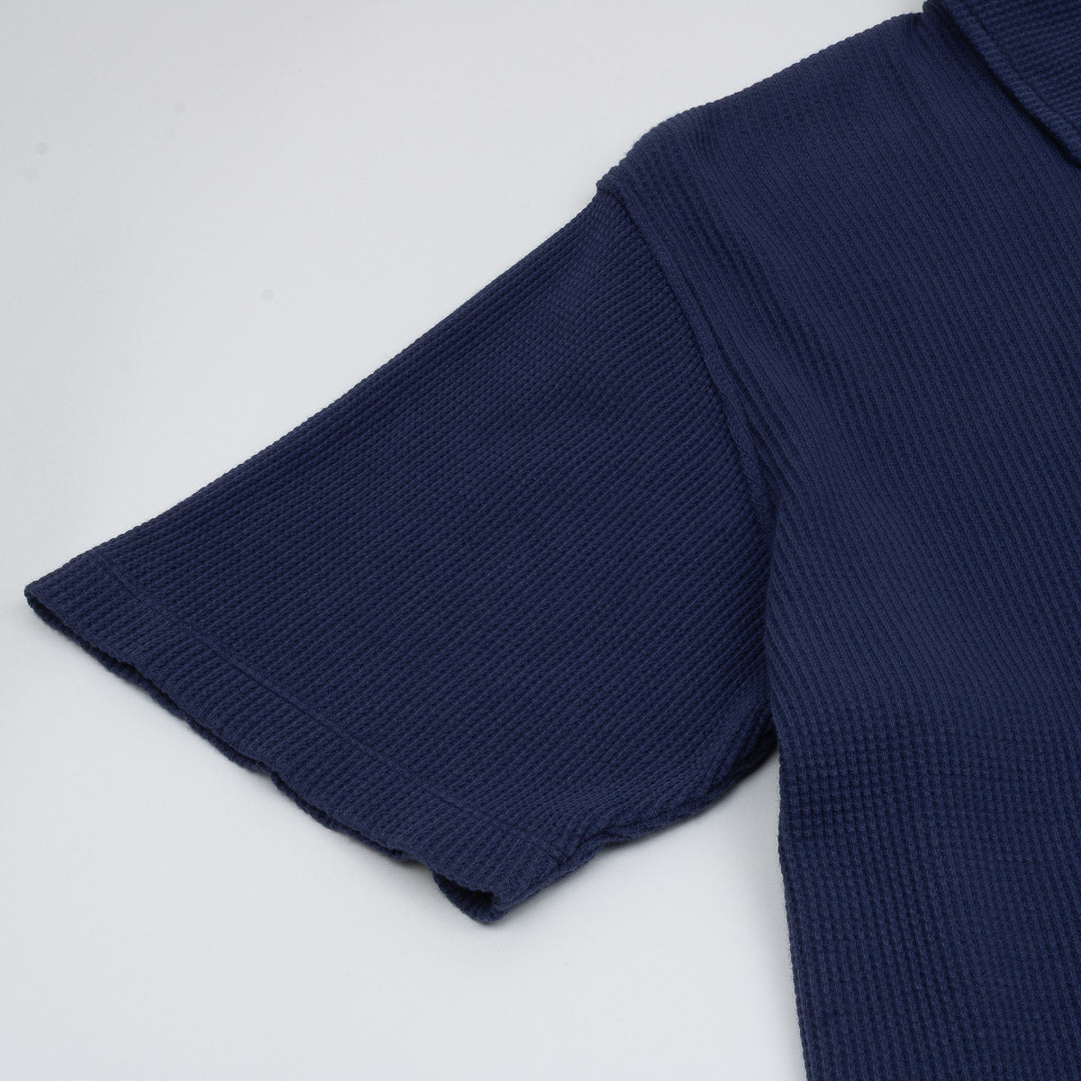Waffle Polo - Indigo