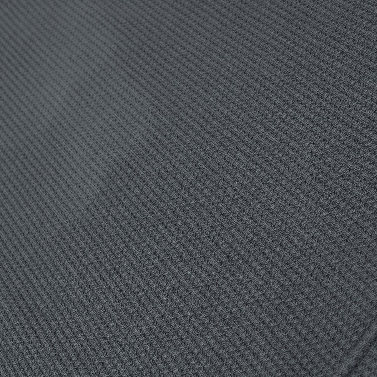 Waffle Polo Shirt - Thunder