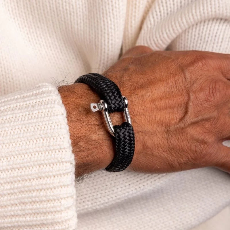 Gorgeous George - Navy/Silver