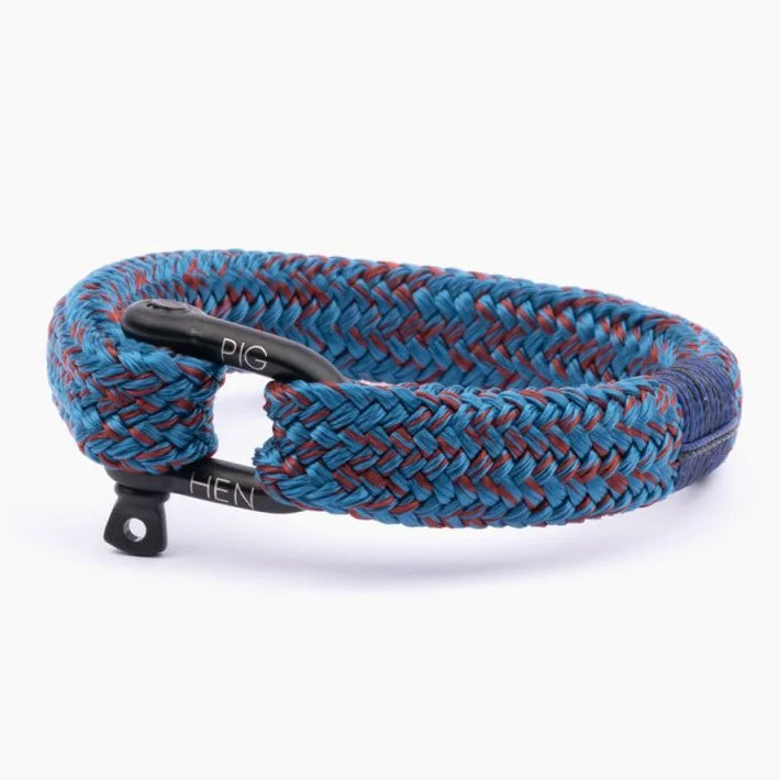 Gorgeous George - Ocean Blue/Velvet Red/Black