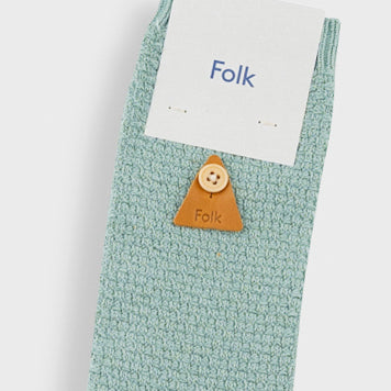 Waffle Sock - Green Oxide