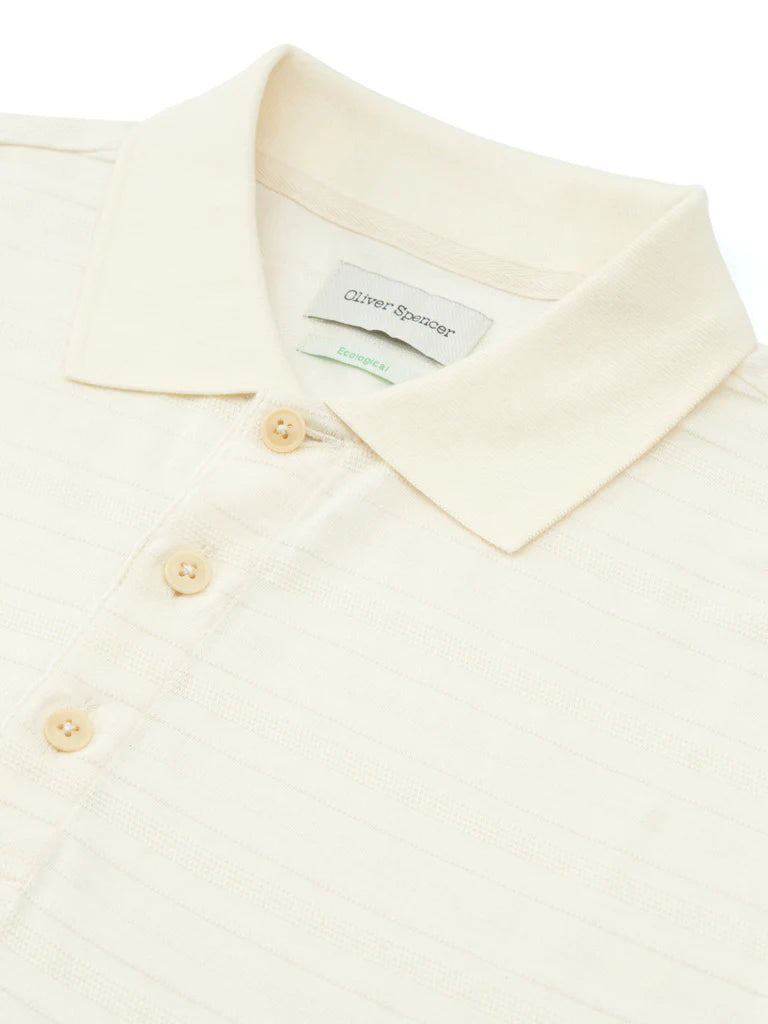 Glendale Polo Shirt - Cream Dornie