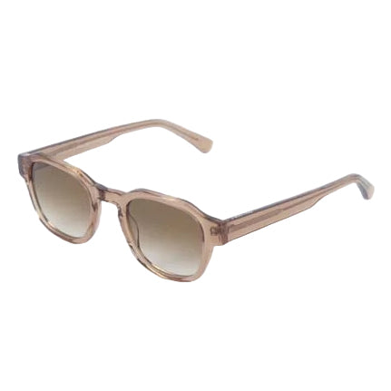 Geo E5 Sunglasses - Brown Crystal & Brown Gradient Lens