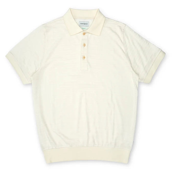 Glendale Polo Shirt - Cream Dornie