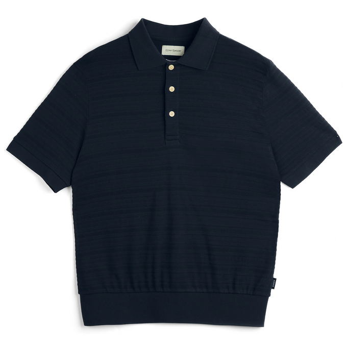 Glendale Polo Shirt - Navy Dornie
