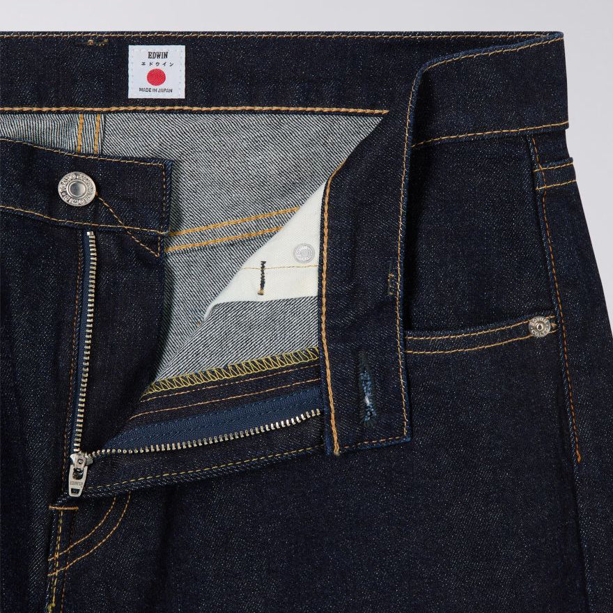 Regular Tapered 13oz Jeans - Blue Rinsed