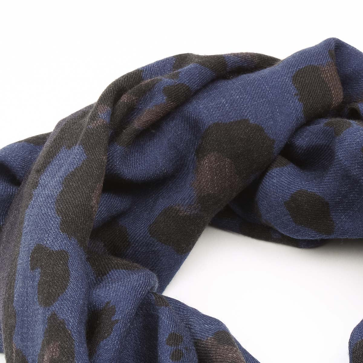 Leopard Scarf 5412 - Indigo #04