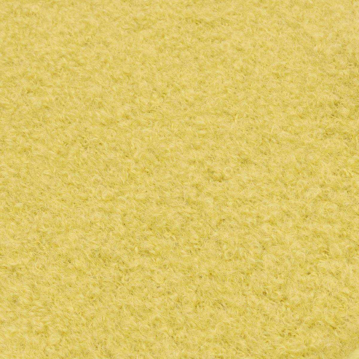 Alpaca Boucle Muffler Scarf - L.Yellow