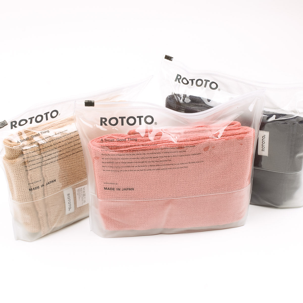 Rototo Sockstole Scarf - Beige