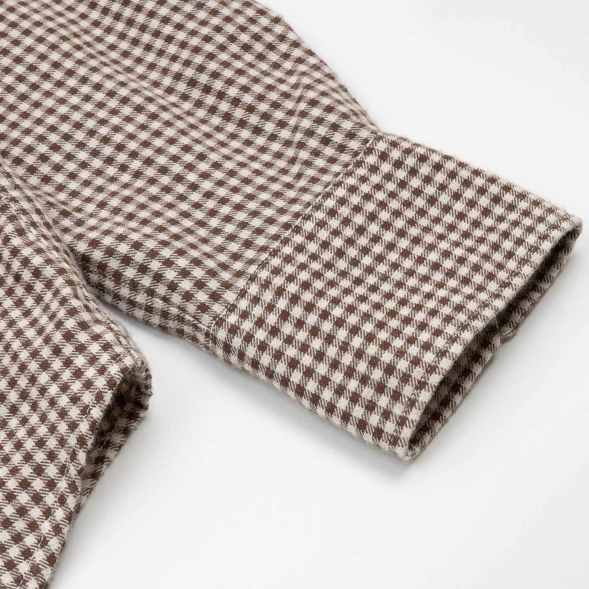 Paul Shirt 1019 - Chocolate Flannel (#02)