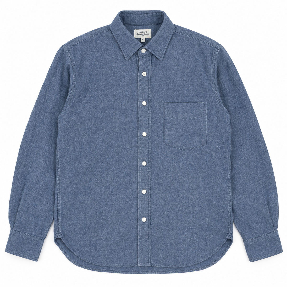 Paul Shirt 1018 - Denim Flannel (#03)