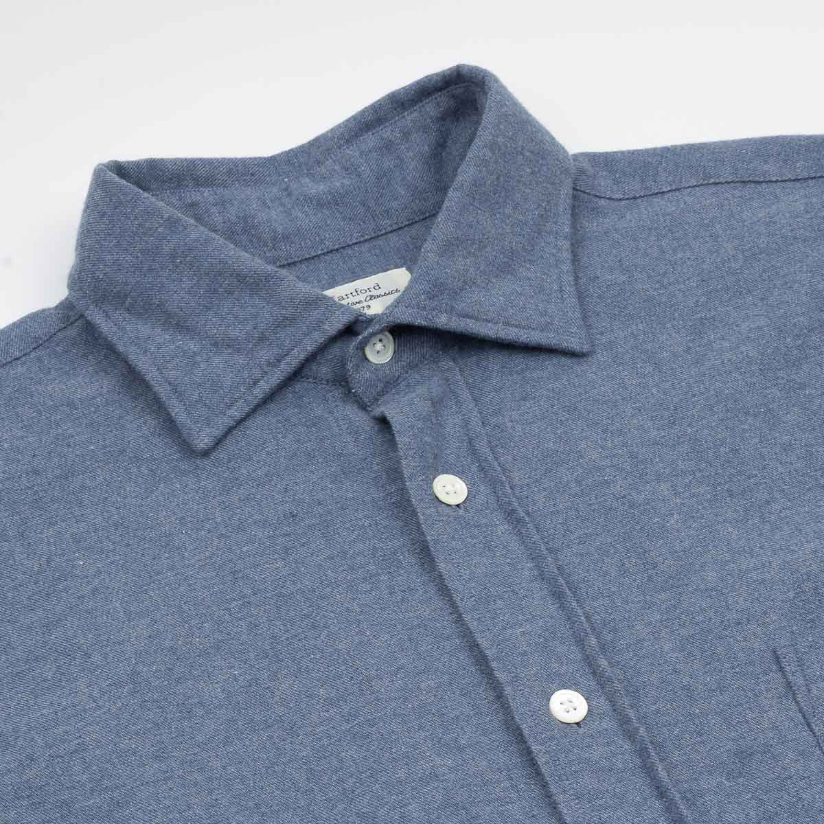 Paul Shirt 1018 - Denim Flannel (#03)