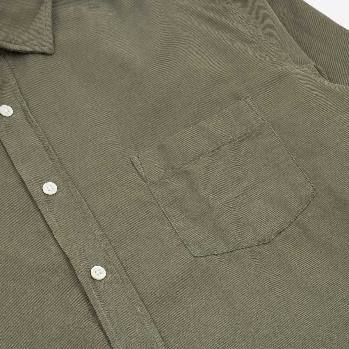 Paul Pat Shirt 1002 - Military Babycord (#77)