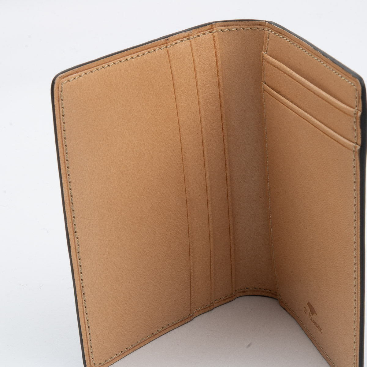 Bi-Fold Card Holder - Coral Red