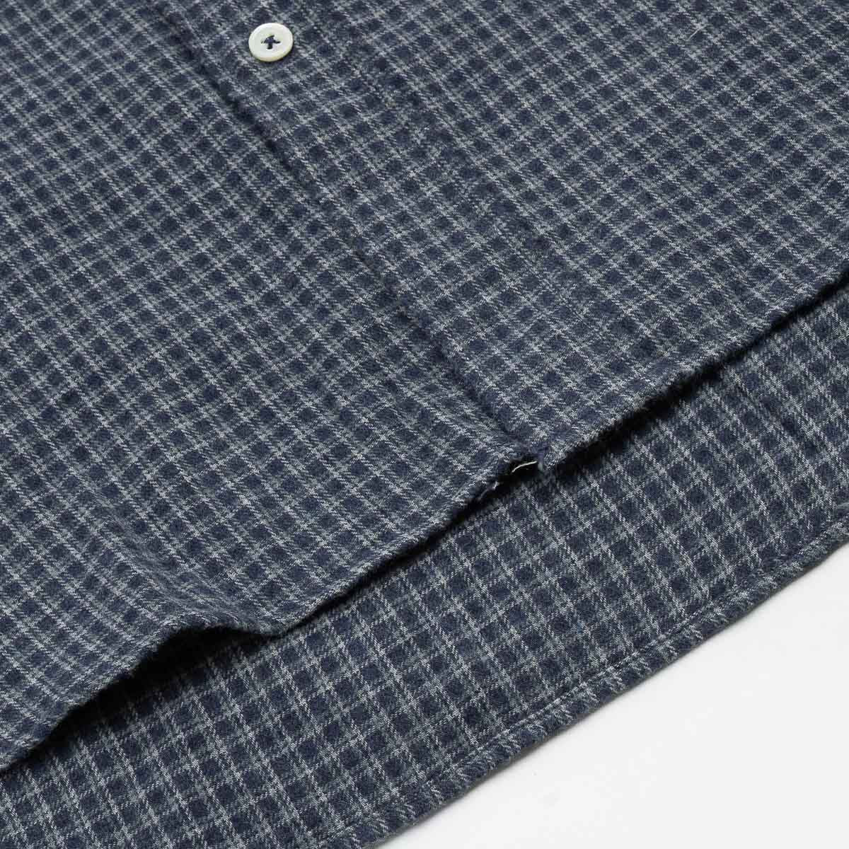 Paul Shirt 1020 - Navy Flannel (#04)