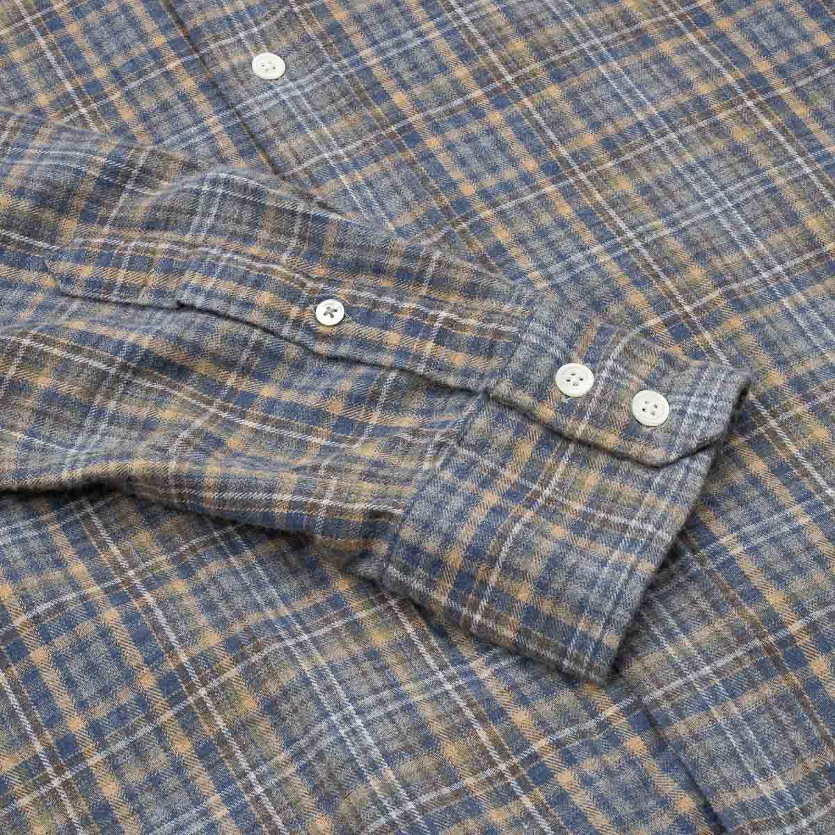 Paul Shirt 1021 - Grey Flannel (#02)