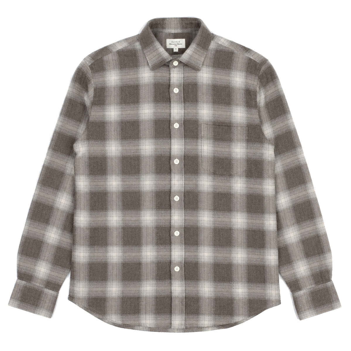 Paul Shirt 1026 - Brown Flannel (#02)
